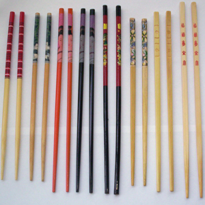 different kinds of chopsticks